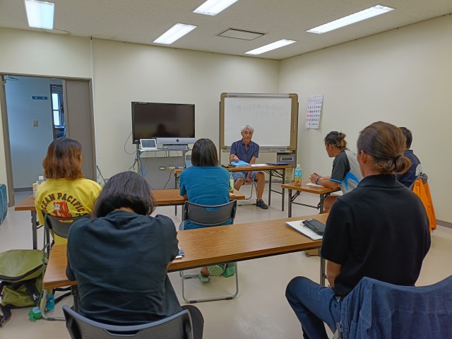 スノーケリングインストラクター資格認定講習会
