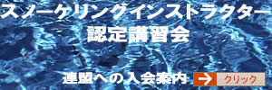 スノーケリングインストラクター認定講習会